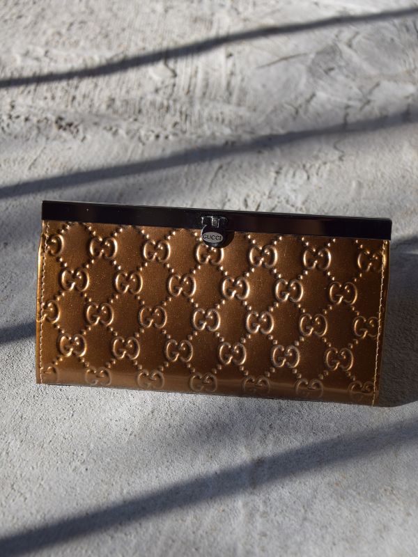 Portafoglio Gucci fronte