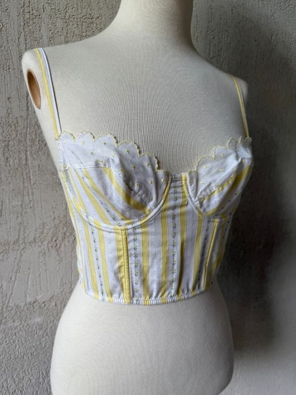 209_dettaglio_lato_corsetto vintage giallo