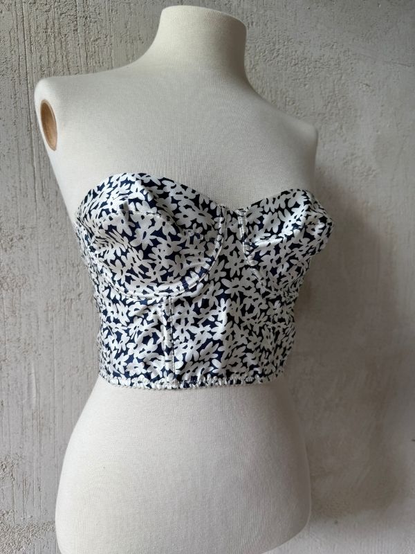 217_lato-corsetto blu e bianco floreale vintage
